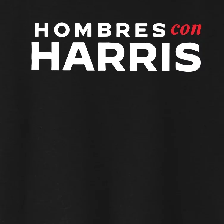 L Hombres Con Harris Women's Crop Top Tee