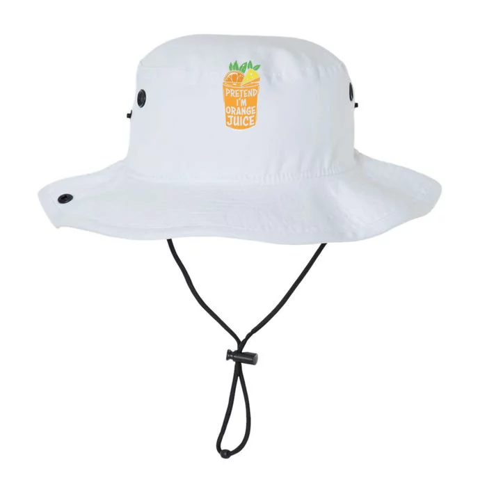 Lazy Halloween Costume Pretend Im Orange Juice, Funny Halloween Shirts Legacy Cool Fit Booney Bucket Hat