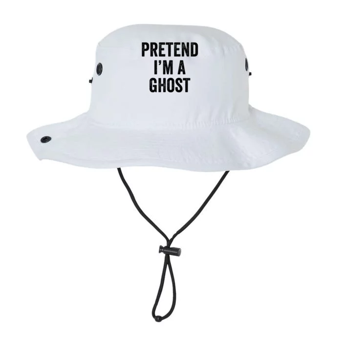 Lazy Halloween Costume Last Minute Gift Pretend I'm A Ghost Legacy Cool Fit Booney Bucket Hat