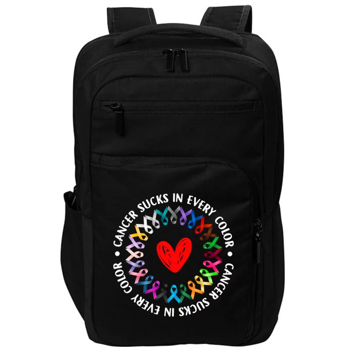 Love Hope Cure Cancer Awareness World Cancer Day Meaningful Gift Impact Tech Backpack