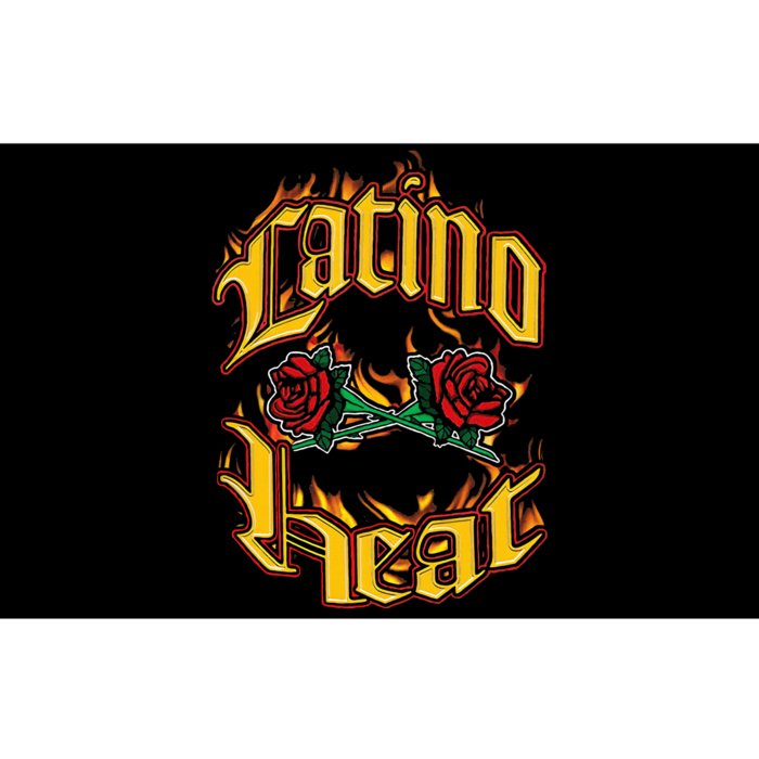 Latino Heat Can You Stand The Heat Bumper Sticker