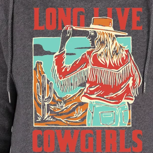 Live Howdy Cowgirls Western Country Womens Funnel Neck Pullover Hood