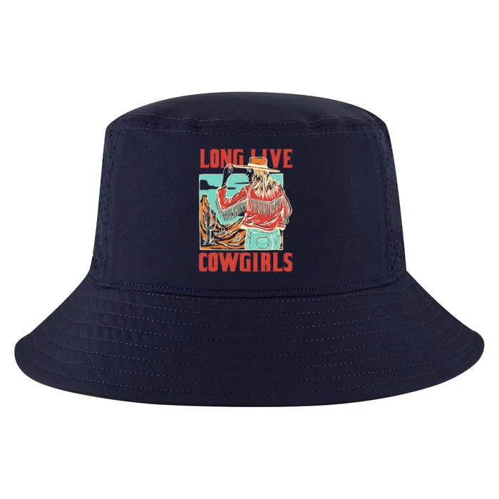 Live Howdy Cowgirls Western Country Cool Comfort Performance Bucket Hat