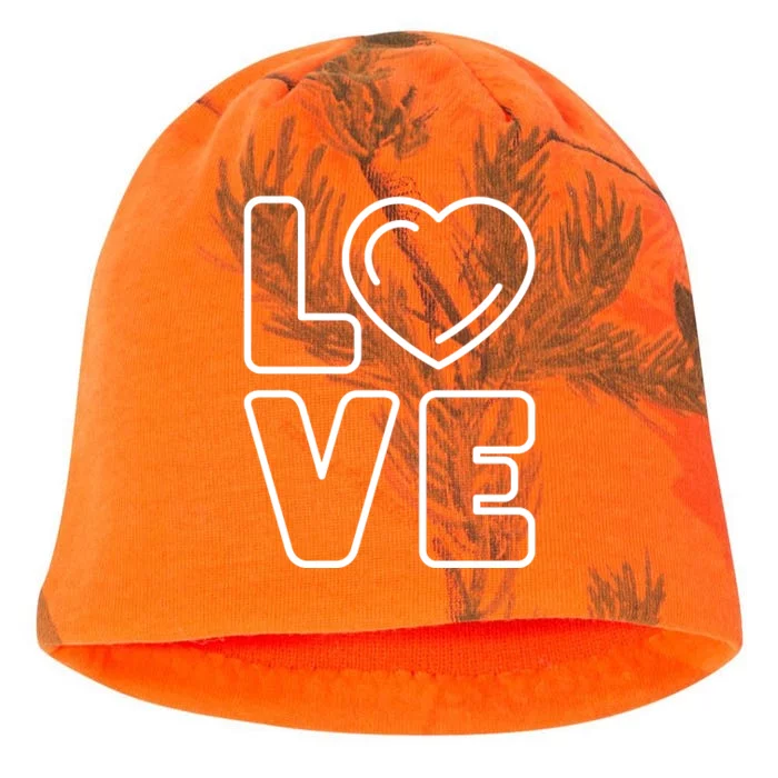 Love Heart Cute Romantic Gift Kati - Camo Knit Beanie