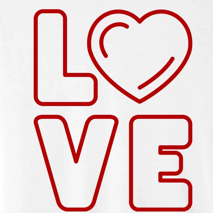 Love Heart Cute Romantic Gift ChromaSoft Performance T-Shirt