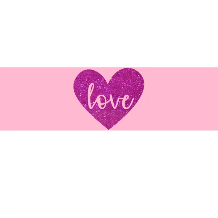 Love Heart Cute Valentine Bumper Sticker