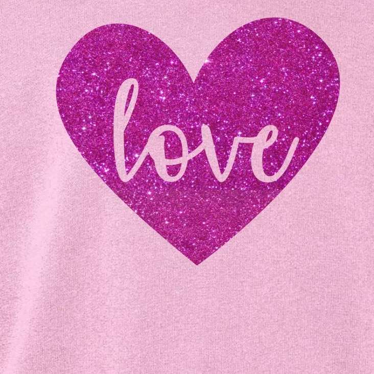 Love Heart Cute Valentine Toddler Hoodie