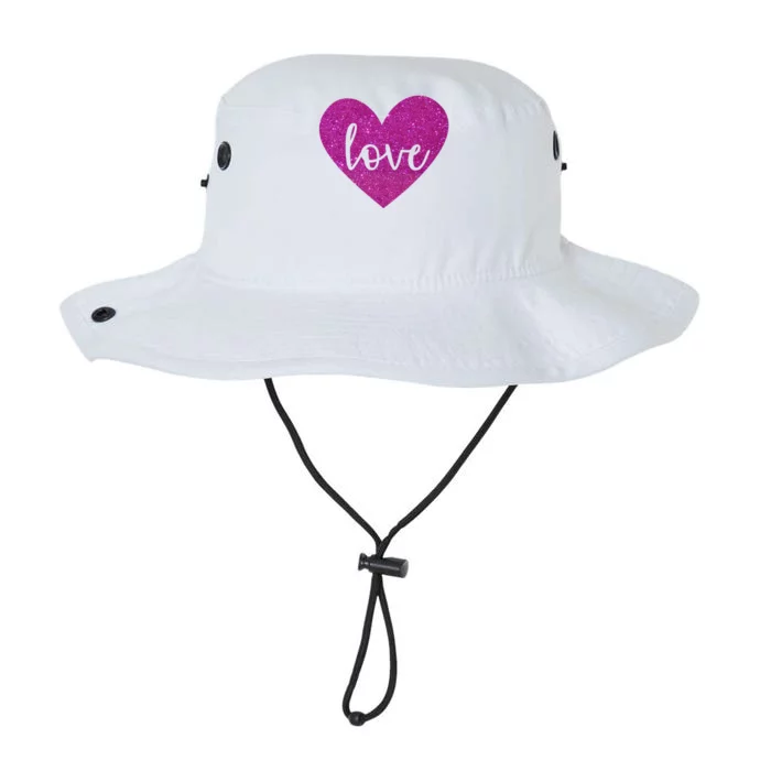 Love Heart Cute Valentine Legacy Cool Fit Booney Bucket Hat