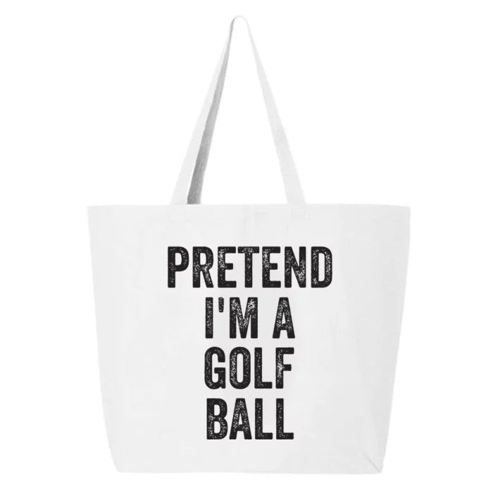 Lazy Halloween Costume Gift Pretend Im A Golf Ball 25L Jumbo Tote