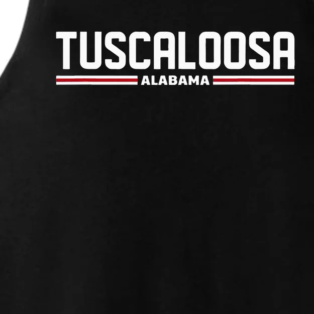 Loving Home City Tuscaloosa Alabama Ladies Tri-Blend Wicking Tank