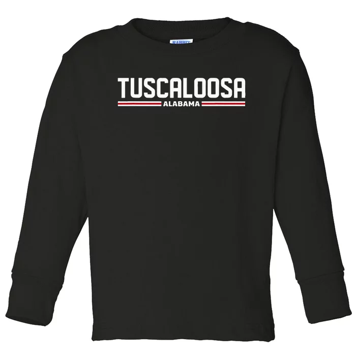 Loving Home City Tuscaloosa Alabama Toddler Long Sleeve Shirt