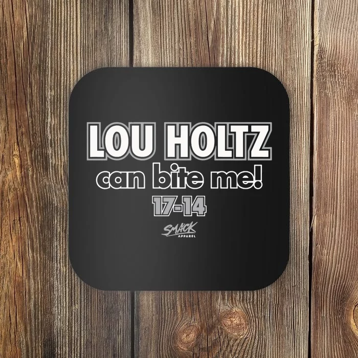 Lou Holtz Can Bite Me Coaster