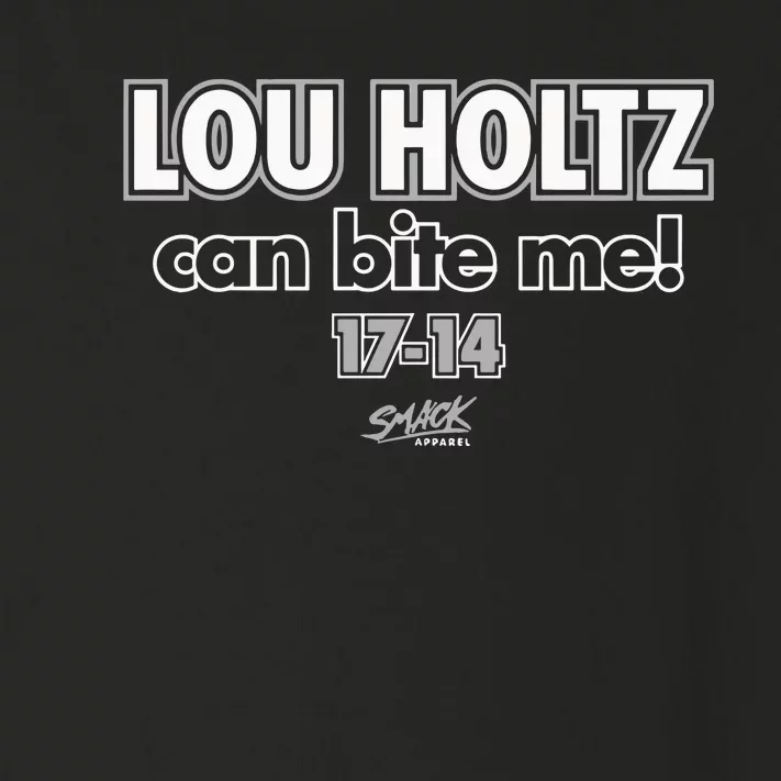 Lou Holtz Can Bite Me Toddler Long Sleeve Shirt