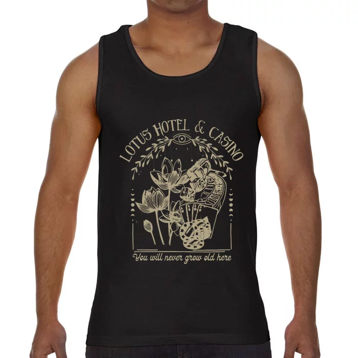 Lotus Hotel & Casino Jackson And The Olympians Comfort Colors® Tank Top