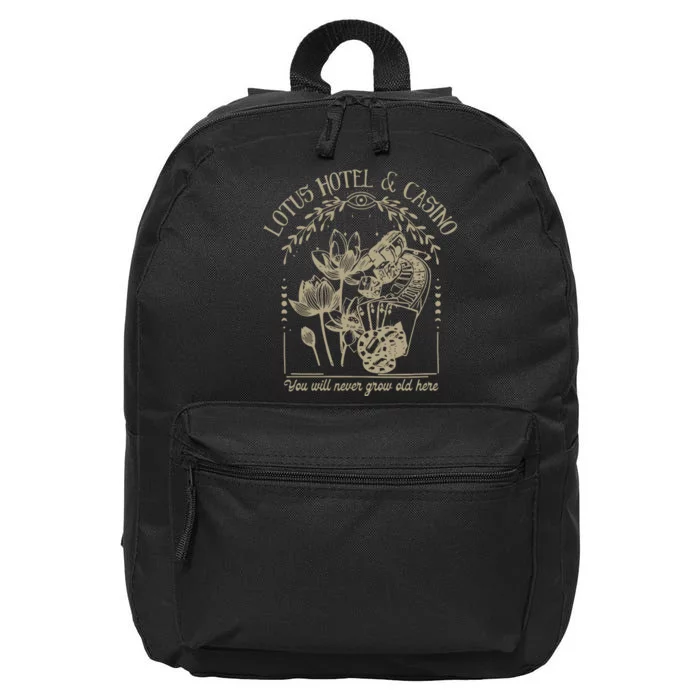 Lotus Hotel & Casino Jackson And The Olympians 16 in Basic Backpack