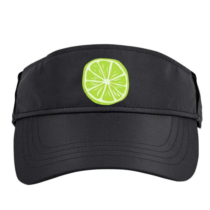 Lime Halloween Costume Fruit Salad Men Women Couples Adult Drive Performance Visor