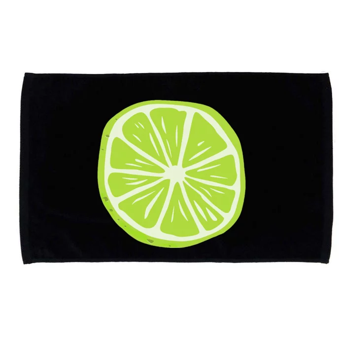 Lime Halloween Costume Fruit Salad Men Women Couples Microfiber Hand Towel