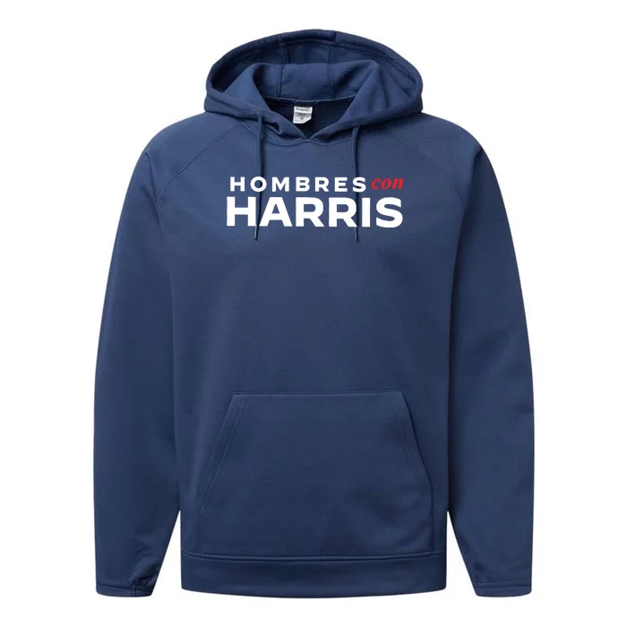 L Hombres Con Harris Performance Fleece Hoodie