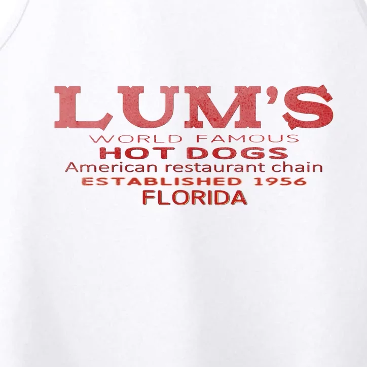 Lum Hot Dogs Florida 1956 Performance Tank