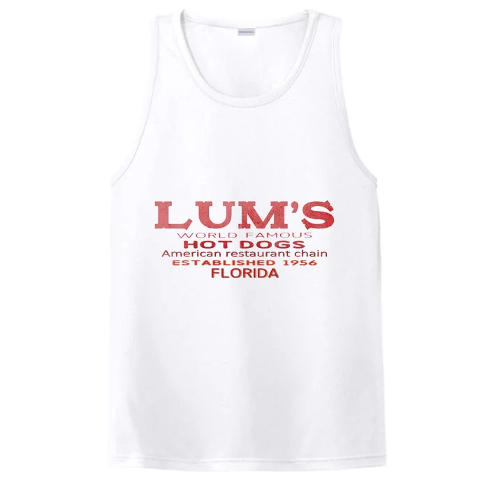 Lum Hot Dogs Florida 1956 Performance Tank