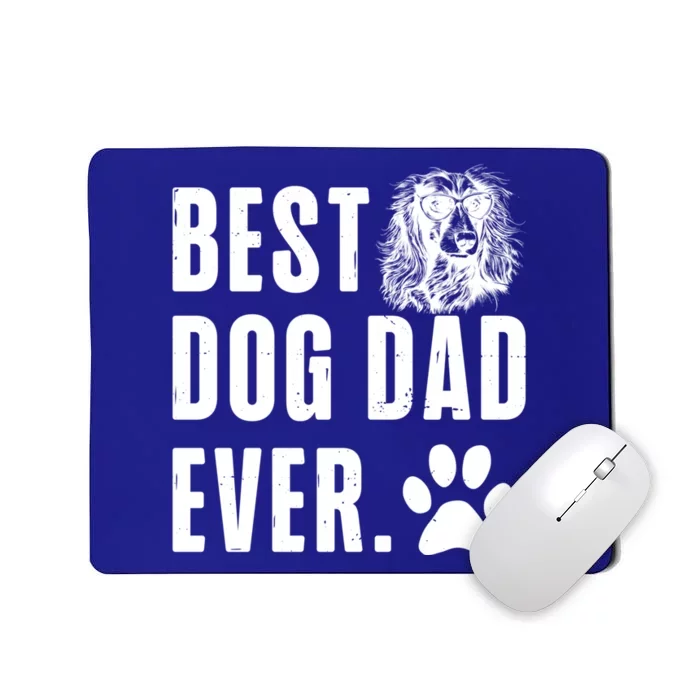 Long Haired Dachshund Daddy Dad Best Dog Dad Ever Gift Mousepad