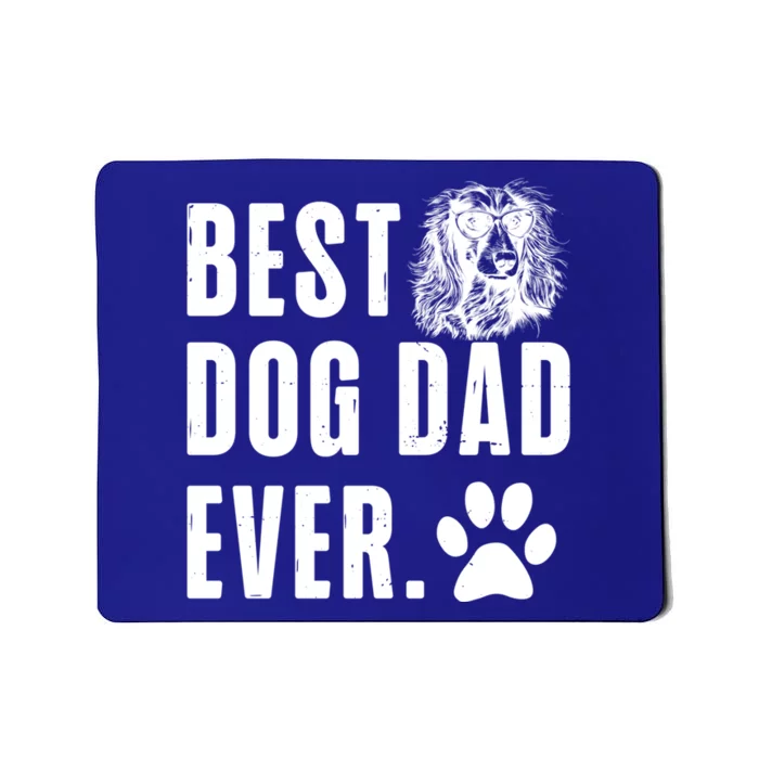 Long Haired Dachshund Daddy Dad Best Dog Dad Ever Gift Mousepad