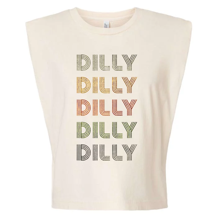 Love Heart Dilly Grunge Vintage Style Black Dilly Garment-Dyed Women's Muscle Tee