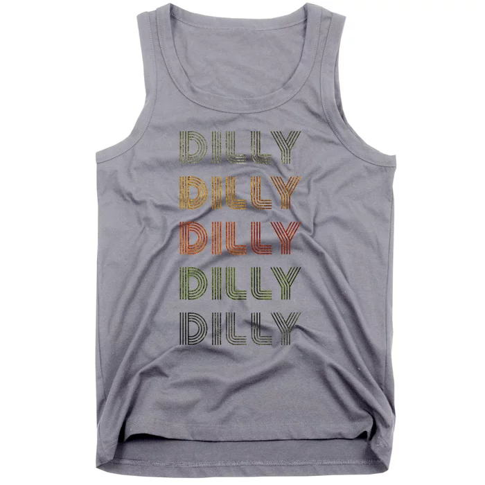 Love Heart Dilly Grunge Vintage Style Black Dilly Tank Top