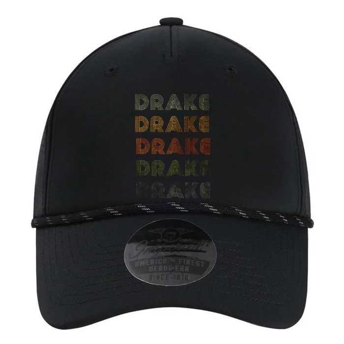 Love Heart D.R.A.K.E Grunge Vintage Style Black Performance The Dyno Cap