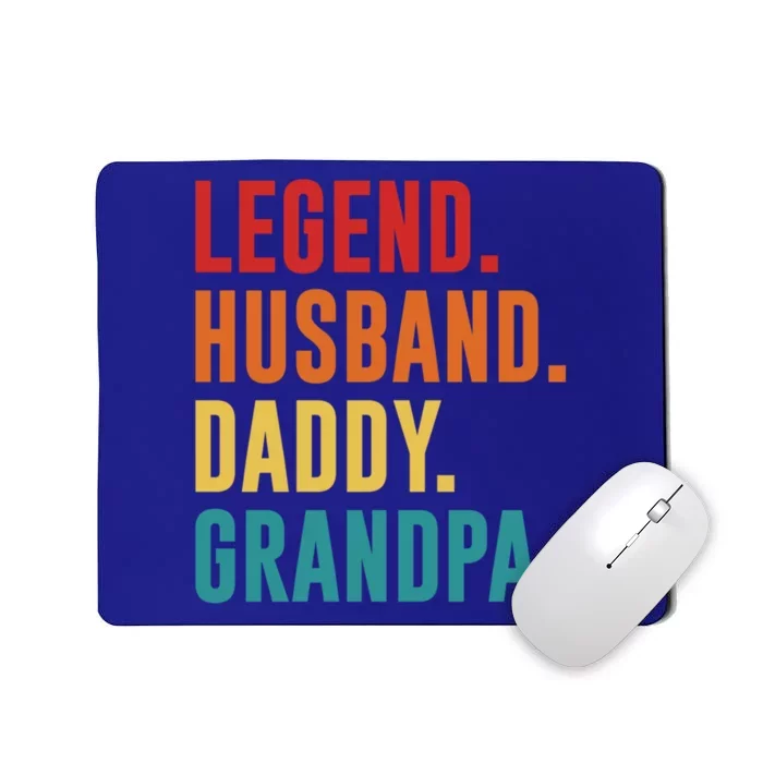 Legend Husband Daddy Grandpa Best Fathers Day Surprise Dad Cute Gift Mousepad