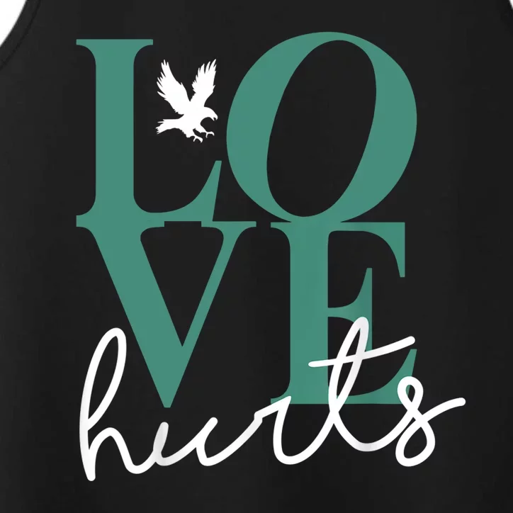 Love Hurts Eagle Retro Performance Tank