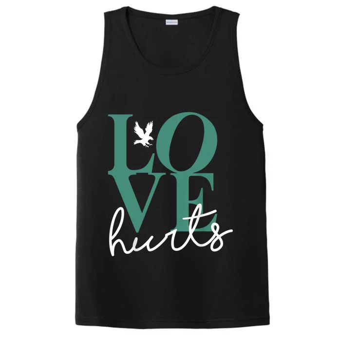 Love Hurts Eagle Retro Performance Tank