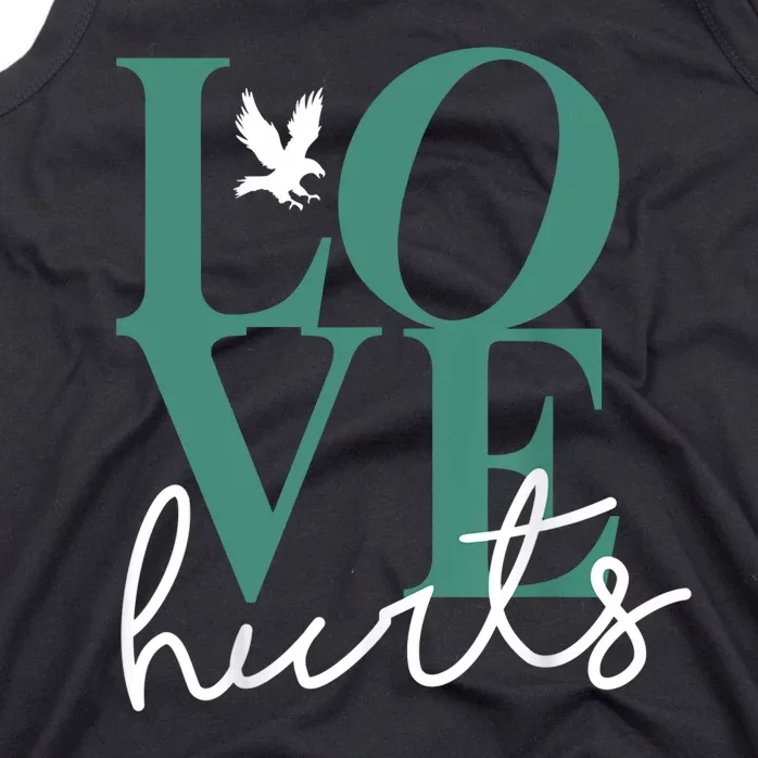 Love Hurts Eagle Retro Tank Top