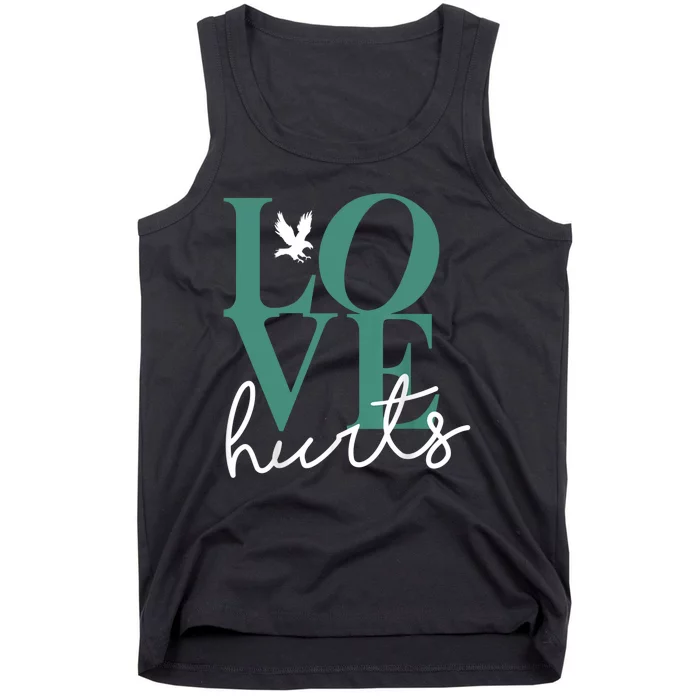 Love Hurts Eagle Retro Tank Top