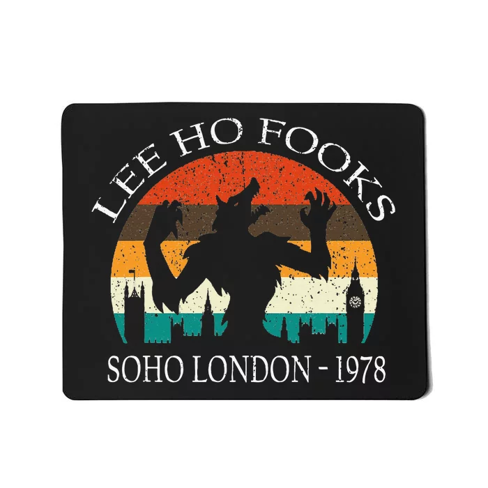 L.E.E H.O F.O.O.K.S Distressed Mousepad