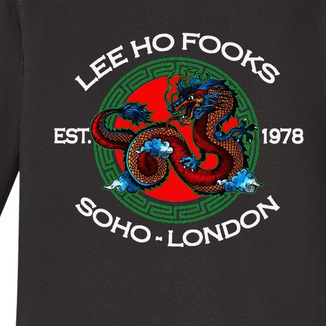 L.E.E H.O F.O.O.K.S Chinese Restaurant Baby Long Sleeve Bodysuit