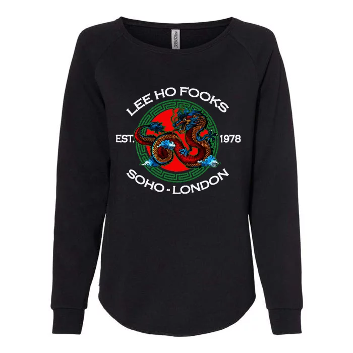 L.E.E H.O F.O.O.K.S Chinese Restaurant Womens California Wash Sweatshirt