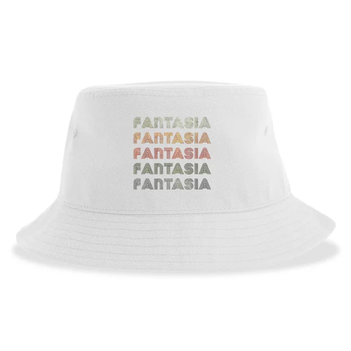 Love Heart Fantasia Grunge Vintage Style Black Fantasia Sustainable Bucket Hat