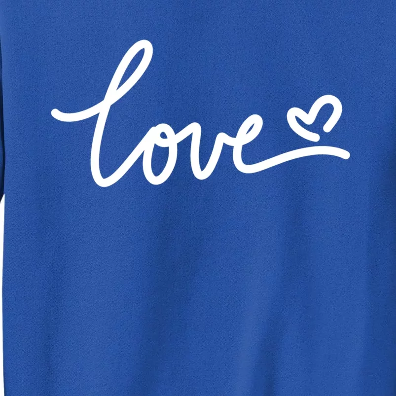 Love Heart For Valentine's Funny Gift Sweatshirt