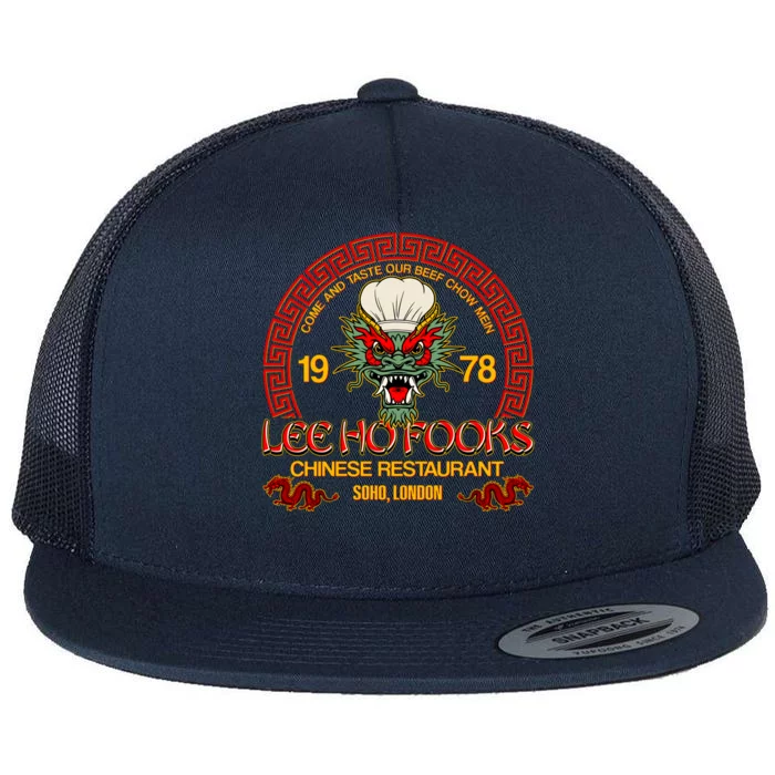 Lee Ho Fooks Chinese Restaurant Soho London Flat Bill Trucker Hat