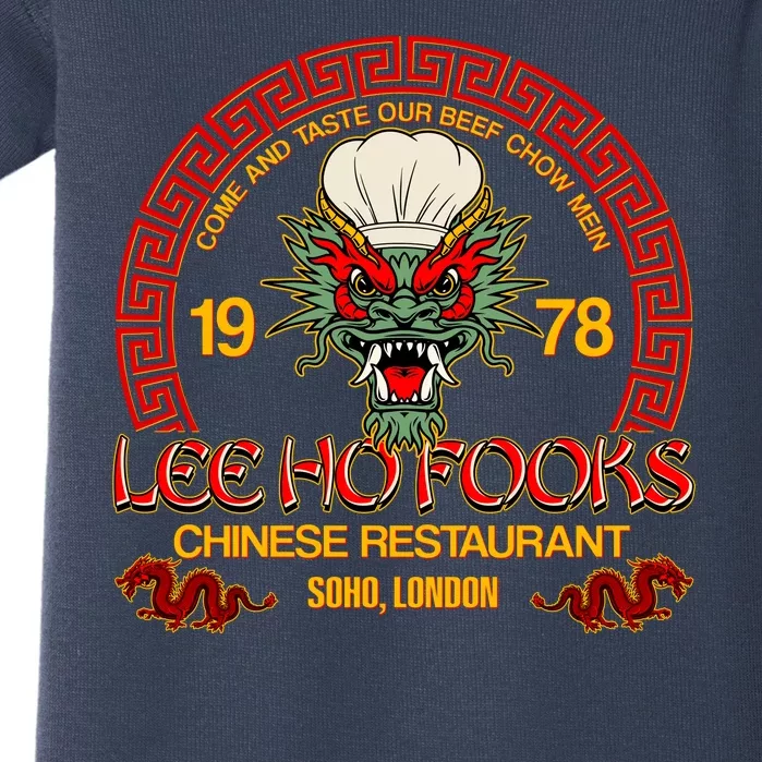 Lee Ho Fooks Chinese Restaurant Soho London Baby Bodysuit