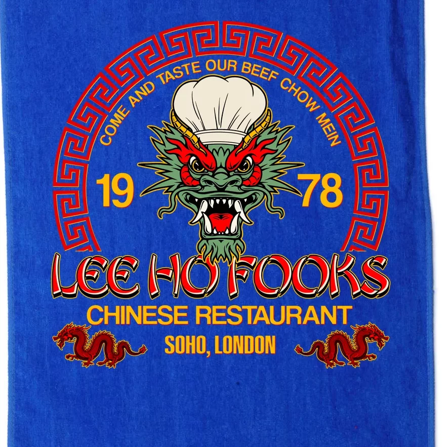 Lee Ho Fooks Chinese Restaurant Soho London Platinum Collection Golf Towel