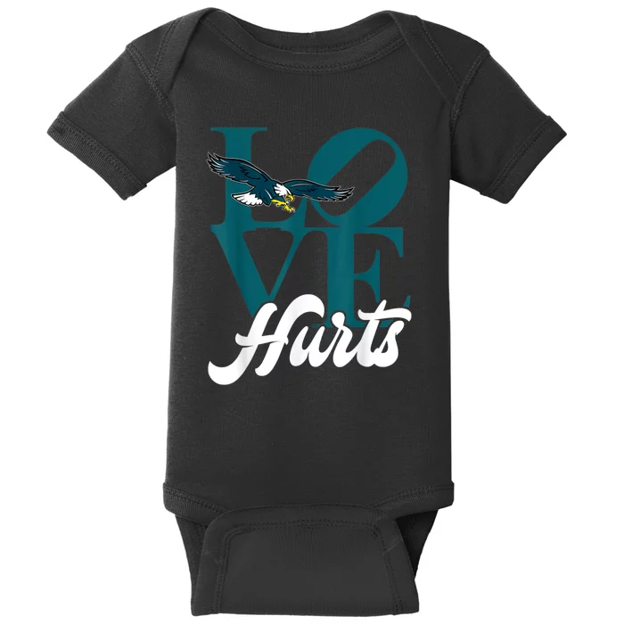 Love Hurts Fan Vintage Baby Bodysuit