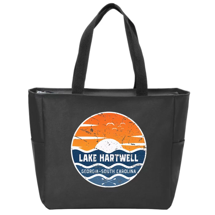 Lake Hartwell Georgia South Carolina Lake Hartwell Zip Tote Bag