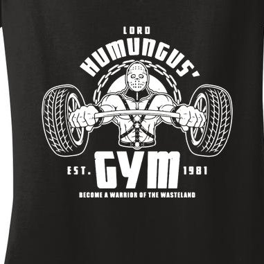 Lord Humungus' Gym Women's V-Neck T-Shirt