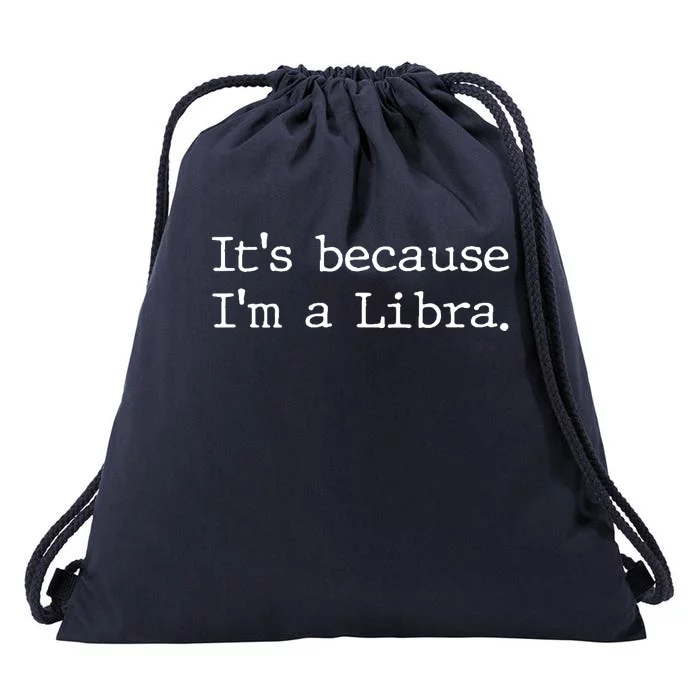 Libra Horoscope Gifts Women Men Zodiac Sign Astrology Drawstring Bag