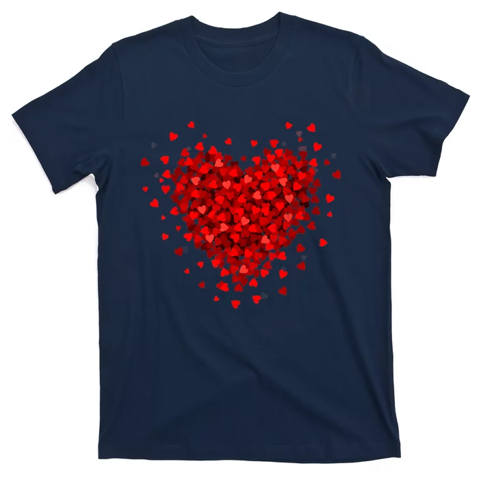 Love Heart Graphic Valentine's Day T-Shirt