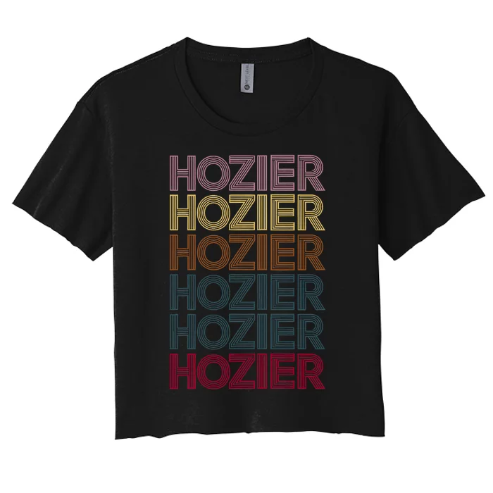 Love Heart Hozier Vintage Women's Crop Top Tee