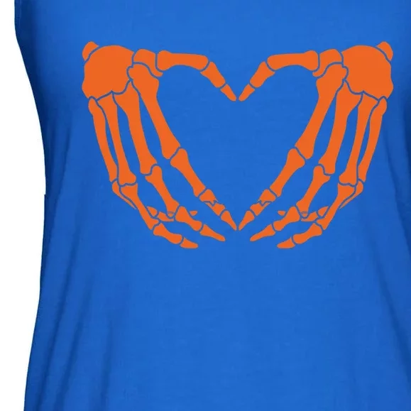 Lovable Hands Heart Shape Skeleton Gift Ladies Essential Flowy Tank