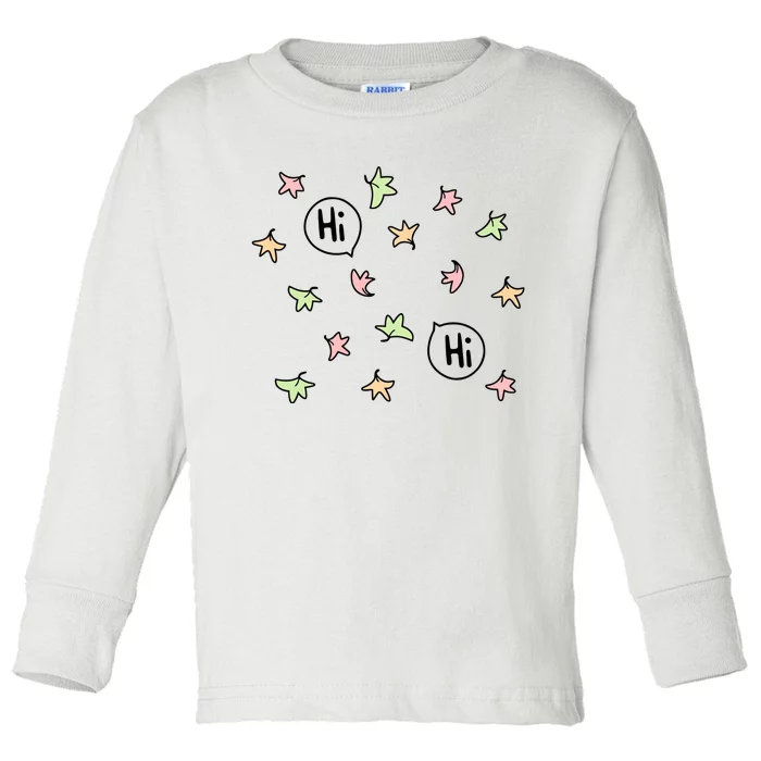 Leaves Hi Hi Bubblefree Toddler Long Sleeve Shirt